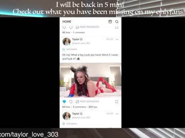 girl cam taylor_love_303 image #1285642
