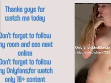 girl cam cbhotblonde image #3334965
