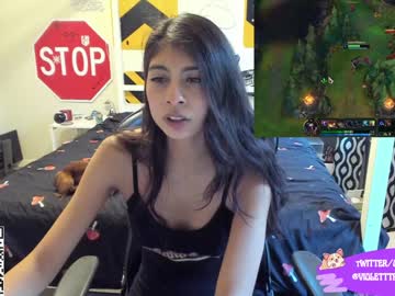 girl cam violetttflowers image #2427875