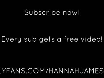 girl cam hannahjames710 image #2271351